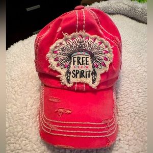 Free Spirit Hippie Boho Pink Hat